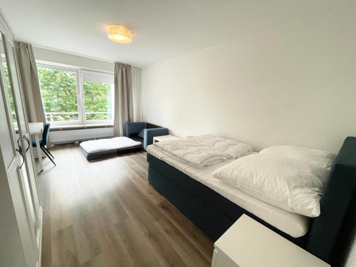 Zentrale Wohnung Mit 3 Schlafzimmer Fuer Bis Zu 9 Personen Hamburg Exterior foto