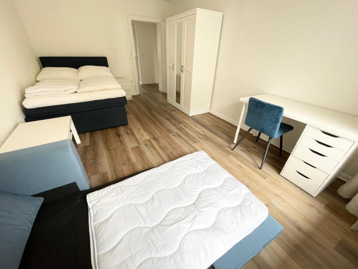 Zentrale Wohnung Mit 3 Schlafzimmer Fuer Bis Zu 9 Personen Hamburg Exterior foto